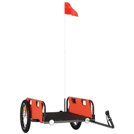 vidaXL Fahrradanhänger orange 2023
