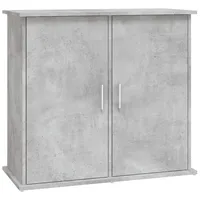 vidaXL Aquarienunterschrank Betongrau 81 x 36 x 73 cm