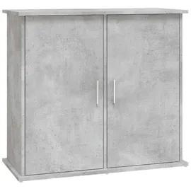 vidaXL Aquarienunterschrank Betongrau 81 x 36 x 73 cm
