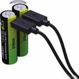 Verico LoopEnergy AA USB-C® 2550mWh USB-C® Akku Li-Ion 1700 mAh 1.5 V 2 St.
