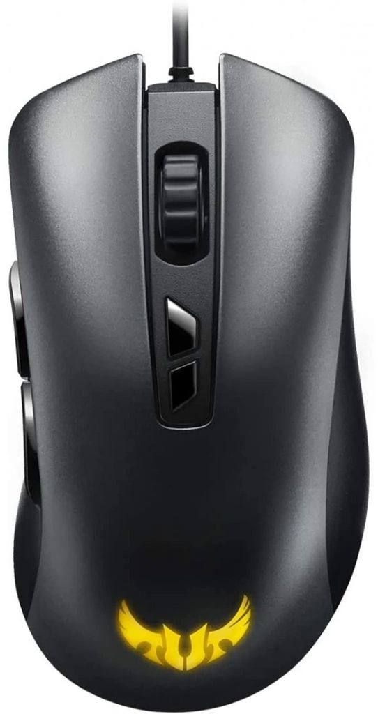 ASUS TUF Gaming M3 Gaming-Maus Kabelgebunden grau 7000 dpi für Rechtshänder