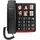 Amplicomms BigTel 40 Plus Telefon, Schwarz