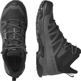 Salomon X Ultra 4 Mid GTX Herren Black/Magnet/Pearl Blue 42
