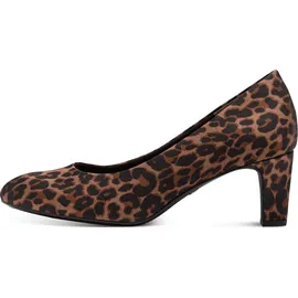 TAMARIS Damen Pumps mit Blockabsatz, braun, 40 EU