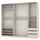 marmex möbel Garderobenschrank TRES SET L Beige/Grau