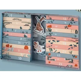 Stabilo Adventskalender Tierisch kreativer Familienkalender 2022 Blau