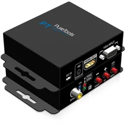 PureTools - VGA & Audio zu HDMI Konverter