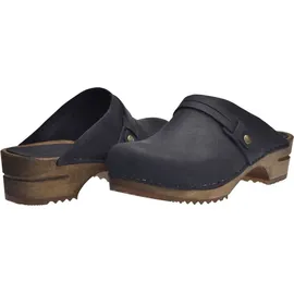 Sanita Wood-Ursana Open Clog Black Gr.37 | Schwarz 37