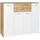 Home Affaire Highboard Prato 156 x 123 x 39 cm Beige / Weiß