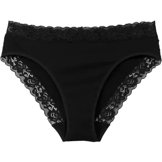 CALIDA Natural Comfort Lace Hipster Schwarz 40/42