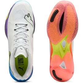 Puma Vantage Nitro Game On Hallenschuhe, weiß, Größe 46