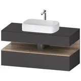 Duravit Qatego Waschtischunterschrank, 2 Auszüge, QA4732055490000,