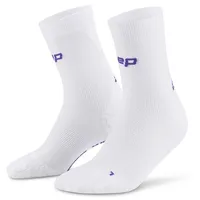 CEP Damen Core Run Ultralight Mid Cut Socks weiß