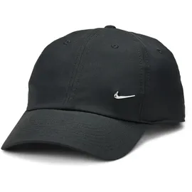 Nike Dri-FIT Club Unstructured Metal Swoosh Cap 010 black/metallic silver L/XL