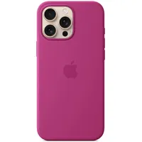 Apple iPhone 16 Pro Max Silikon Case fuchsia