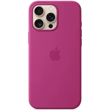 Apple iPhone 16 Pro Max Silikon Case fuchsia