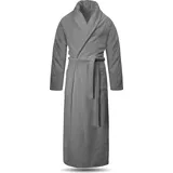 Normani Bademantel aus 100 % Baumwolle Lola in Grau | Gr.: M