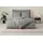 LeGer Home by Lena Gercke Bettwäsche "Linnea", grau (anthrazit), B/L: 155cm x 220cm, 1 Stk., 1 Stk., Renforcé, B/L: 80cm x 80cm, 2, Renforcé, Obermaterial: 100% Baumwolle, LEGER HOME BY LENA GERCKE, Bettwäsche, Bettwäsche, aus 100% Baumwolle, Streifendesign