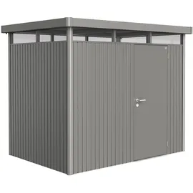 Biohort HighLine H2 2,75 x 1,95 m quarzgrau-metallic Einzeltür