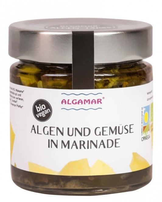 Algamar Algen und Gemüse in Marinade (Algen-Tapas) bio