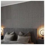 Home Deluxe Akustikpaneel SONIC 80 x 40 cm Grey Oak 1 St.