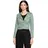 Betty & Co Jackenblazer BETTY & CO "Damen mit Stehkragen", Damen, Gr. 44, mintgrün, Obermaterial: 95% Polyester, 5% Elasthan. Futter: 100% Polyester, tailliert kurz, Blazer, Material