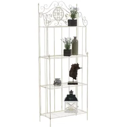 CLP Standregal Flora antik-creme