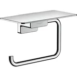 Hansgrohe AddStoris Papierrollenhalter mit Ablage chrom