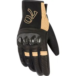 Segura Russell, Handschuhe Damen - Schwarz/Beige - T5