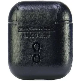 Audi Lederhülle großem Logo Airpods 1/2 – Schwarz