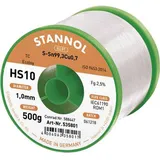 Stannol HS10 2510 Lötzinn, bleifrei Spule Sn99,3Cu0,7 500g 1mm