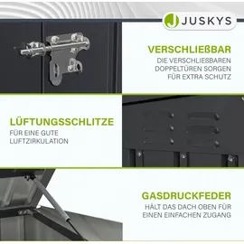 Juskys Mülltonnenbox Namur 1,9m2 grau