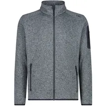 CMP MAN Fleece Jacket alluminio-titanio (34US) 58