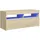 vidaXL TV-Schrank mit LED-Leuchten 90x35x40 cm Braun Holz