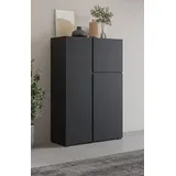 OTTO home Highboard 92 x 139 x 40 cm Schwarz