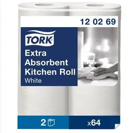 TORK Küchenrolle Premium 2-lagig 2 Rollen à 64 Blatt