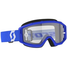 Scott Primal Clear MX Goggle Cross/MTB Brille blau/klar Works