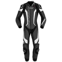 Spidi Laser Pro 1-Teiler Perforierte Motorrad Lederkombi 1tlg. perforiert - Schwarz/Weiß - 48