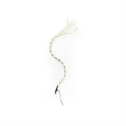 LED Draht Lichtbündel Pflanzenbeleuchtung Blumenstrauß 10 Stränge 80cm silber