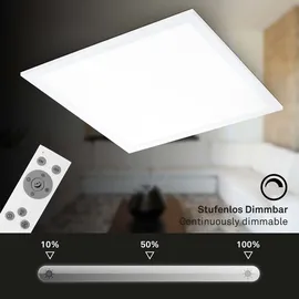 Briloner LED Panel 1 38 cm quadratisch weiß