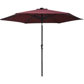 vidaXL Ø 300 cm Bordeauxrot
