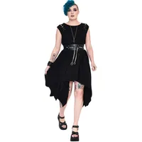 Jawbreaker Midikleid Vampire Schwarz M