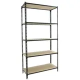 Proregal Schwerlastregal Muli HxBxT 180x90x30cm| Fachlast 150kg Anthrazit Metall, Rechteckig, 90x180x30 cm Freizeit, Heimwerken, Werkstatt, Schwerlastregale