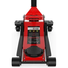 GENTOR Wagenheber Stahl 75-505mm rot
