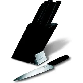 Victorinox Swiss Modern Messerblock, schwarz