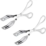 Westmark Gebäckzangen 2 Stück 19,8 cm Edelstahl Silber