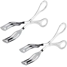 Westmark Gebäckzangen 2 Stück 19,8 cm Edelstahl Silber