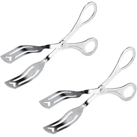 Westmark Gebäckzangen 2 Stück 19,8 cm Edelstahl Silber