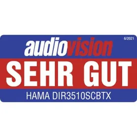 Hama DIR3510SCBTX DAB+/Internetradio/CD/Bluetooth RX/TX/App