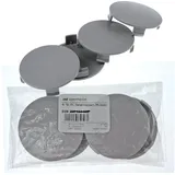 BRANDT AUTOMOTIVE Radkappe 4X 74,5mm Nabenkappen Radnaben Kappen Grau Gewölbt für Mercedes